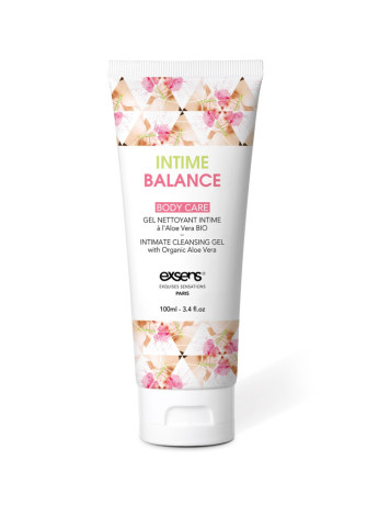 Gel nettoyant intime à l'aloe vera organique 100ml Intime Balance - CC805039